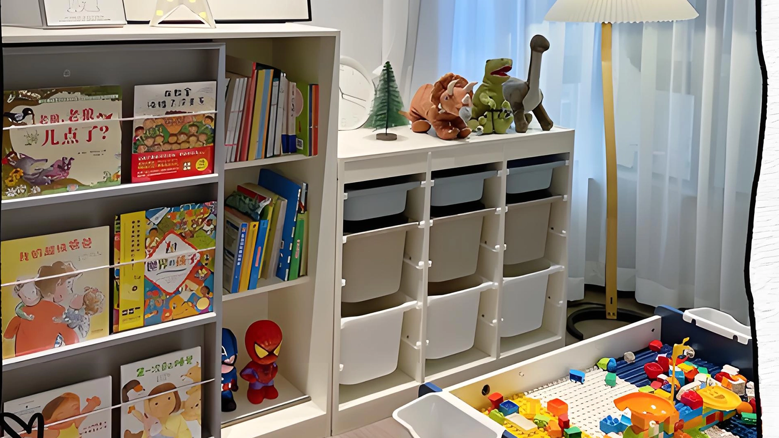 Image placeholder: child playroom storage result